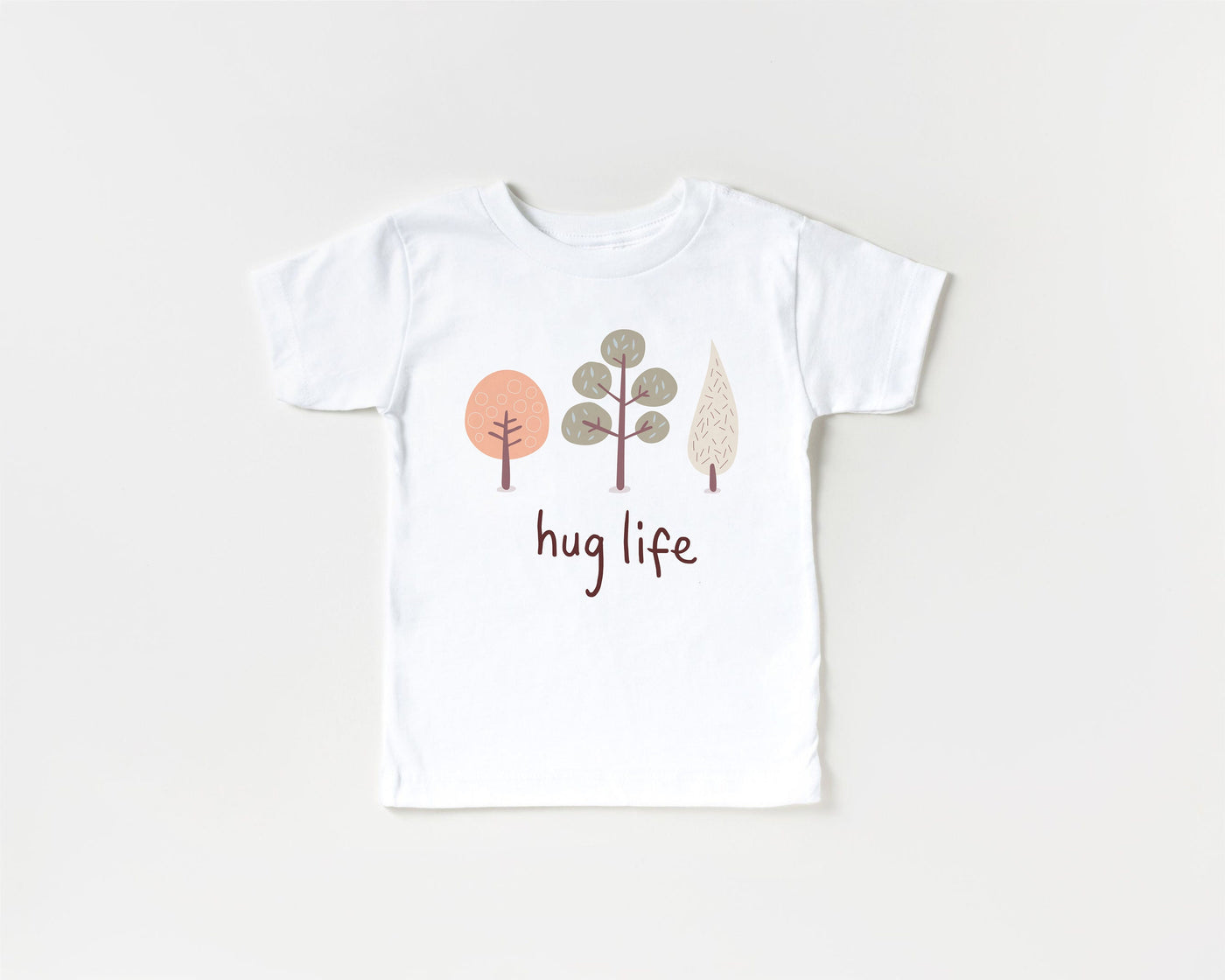 Hug Life, Boho Tree Shirt, Boho Shirt, Hippie Tree Shirt, Hippie Kids Shirt, Tree Hugger, Boho Ruffle Tee, Boho Shirt Cute, Hug Life Shirt