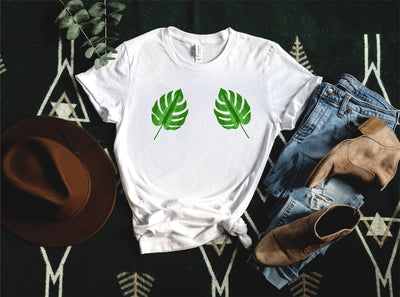 Monstera Shirt, Plant Shirt, Monstera Gift, Plant Lady Shirt, Plant Tee, Leaf Shirt, Monstera Leaf Shirt, Leaf Boob Shirt, Plant Lover Gift