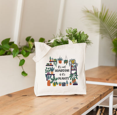 Plant Tote Bag, Plant Tote, Plant Lover Gift, Plant Lady, Plant Lady Bag, Botanical Gift, Plant Bag, Plant Gift, Canvas Plant Tote Bag, Tote