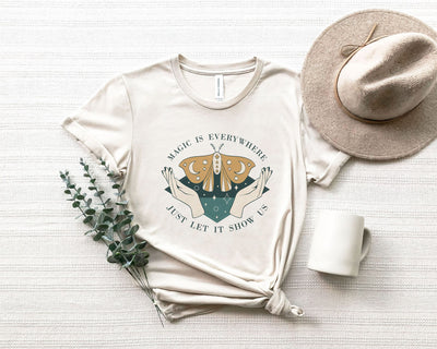 Magic Shirt, Witchy Shirt, Celestial Shirt, Witchy Gift, Moth Shirt, Witchy Vibes, Witchcraft Gift, Magic Gift, Magic Lover Gift, Witch Tee