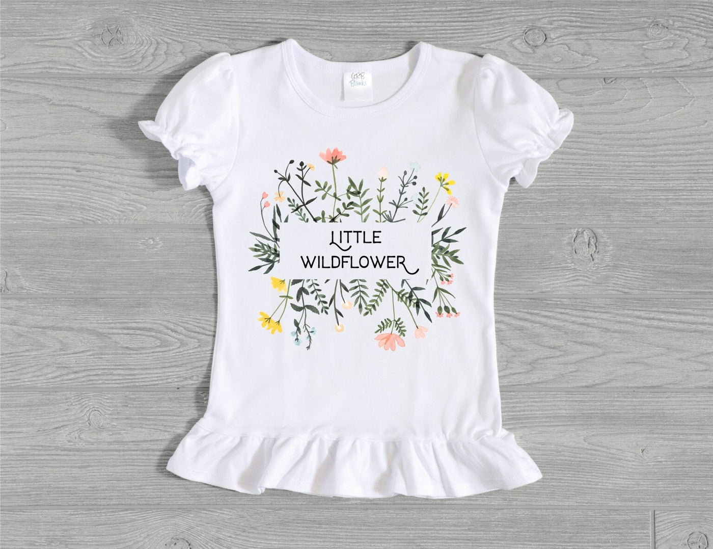 Little Wildflower Toddler Girl's Shirt, Wildflower Kids Shirt, Wildflower Tshirt, Toddler Girl's Tee Shirt, Cute Kids Shirt, Kids Floral Tee