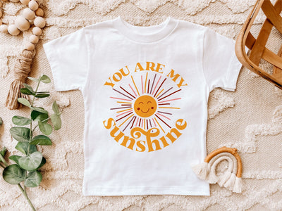 Sunshine Shirt, You Are My Sunshine, Hippie Toddler Shirt, Retro Baby Shirt, Boho Toddler Shirt, Kids Nature Shirt, Toddler Boho, Sunshine