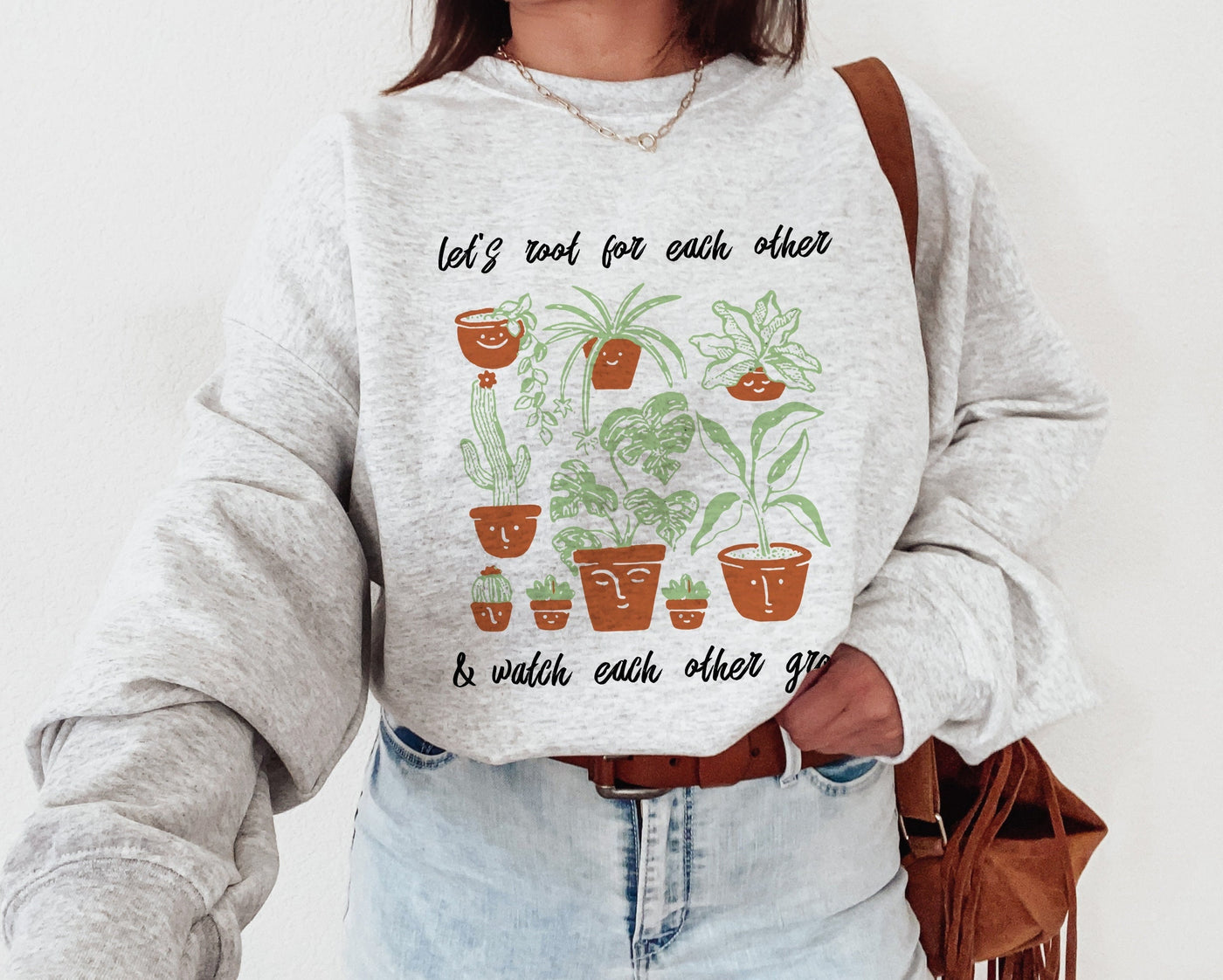Cute Plant Sweatshirt, Plant Lady Sweatshirt, Plant Lover Crewneck, Plant Sweatshirt, Crazy Plant Lady Sweatshirt, Gift for Plant Lover