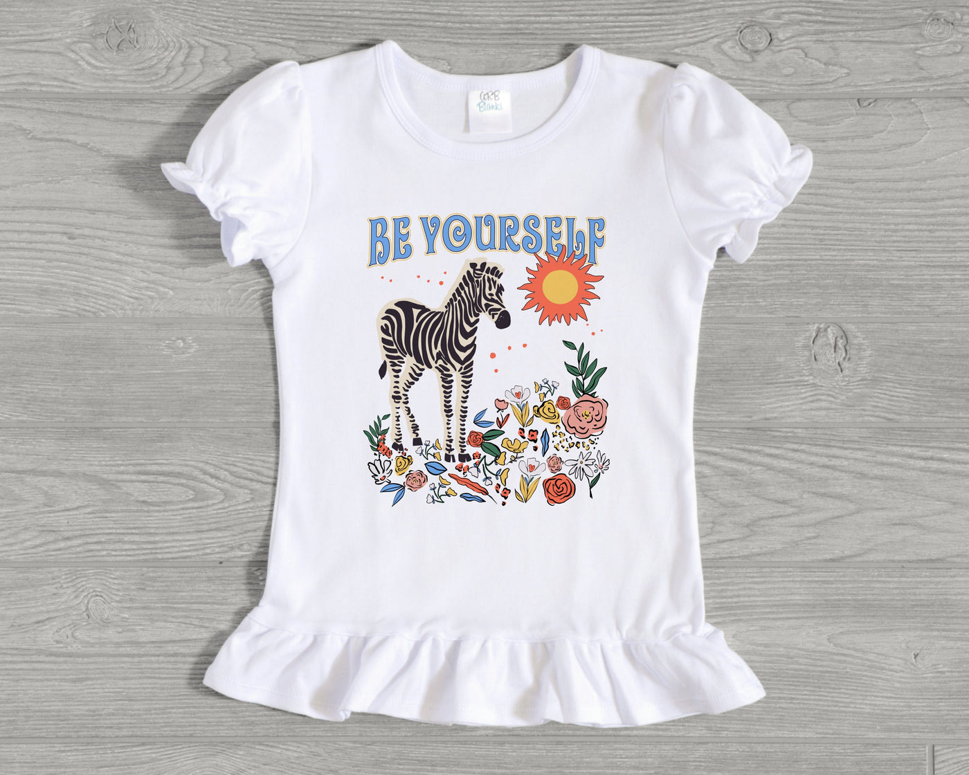 Safari Shirt, Wild Child Tee, Zebra Tee, Wild Animal Tee, Safari Zebra, Be Yourself Tee, Inspirational Tee Kids, Safari Kids Shirt, Be You