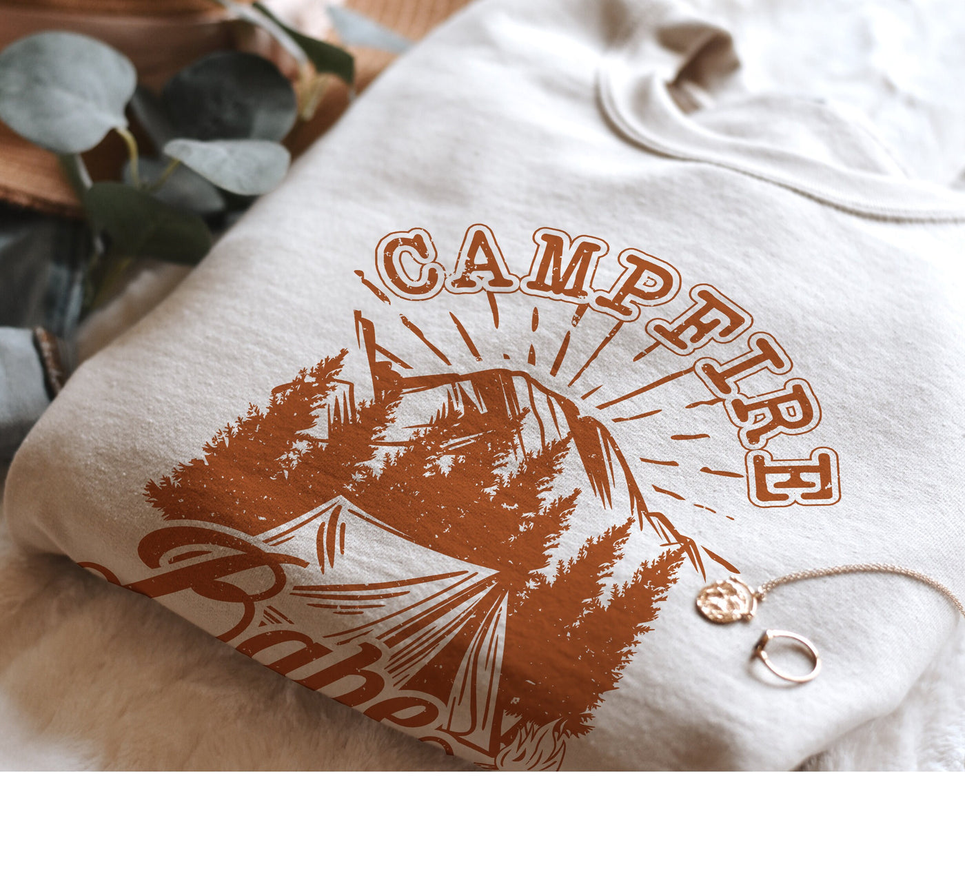 Campfire Sweatshirt, Camping Crewneck, Outdoorsy Gift, Camper Sweatshirt, Adventure Crewneck, Gift for Camping, Camping Bachelorette, Camper