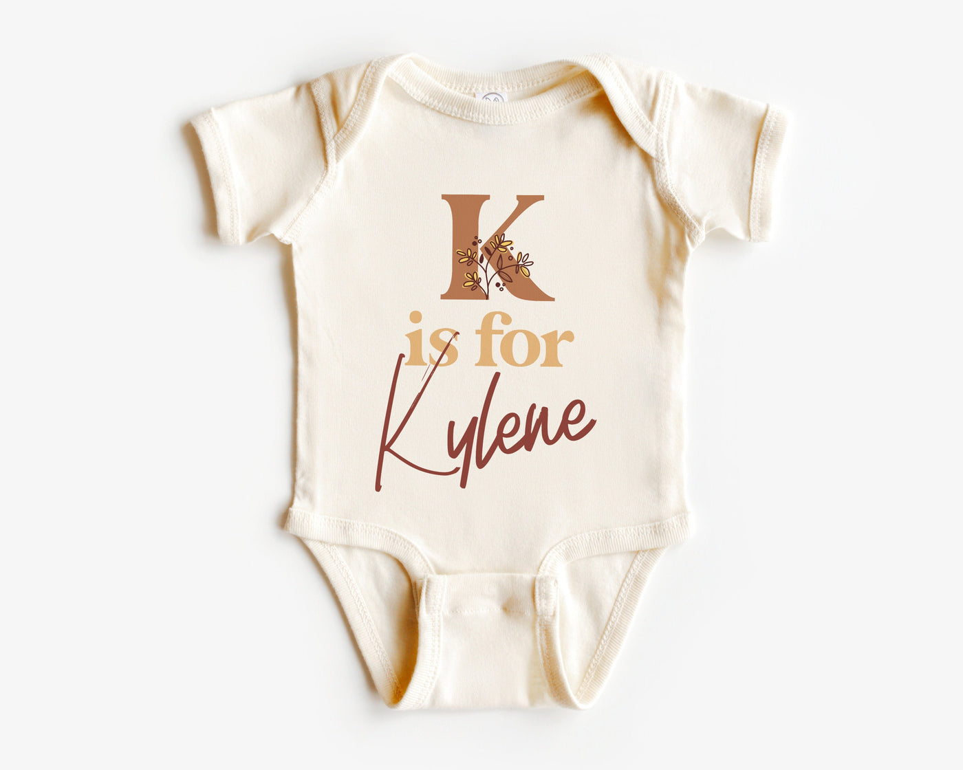 Alphabet Bodysuit, Newborn Name Bodysuit, Baby Name Announcement, Baby Name Bodysuit, Personalized Coming Home Outfit, Neutral Baby Clothes