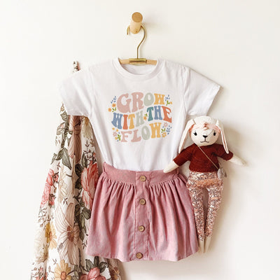 Hippie Saying Shirt, Positive Vibes Shirt, Peace Shirt Girl's, Plant Lover Shirt, Toddler Shirt, Kid's Tee, Kids Plant Shirt, Girl's Floral