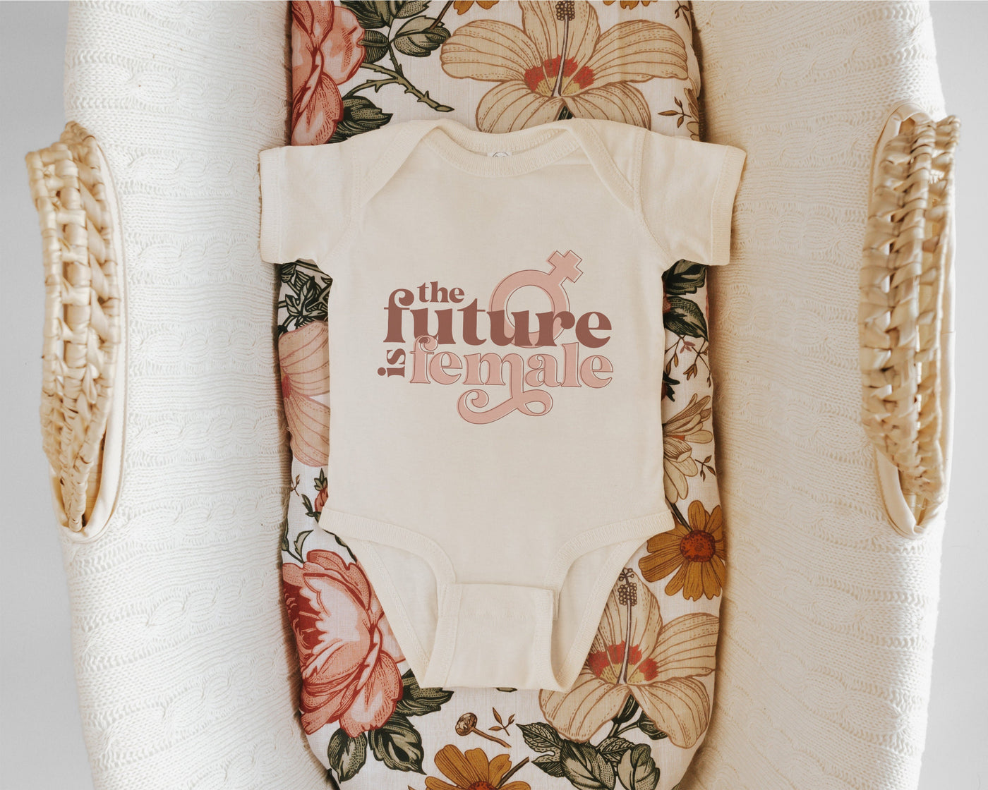 The Future is Female, Feminist Bodysuit, Little Feminist, Feminist Baby Clothes, Newborn Girl Gift, Infant Jumpsuit, Baby Girl Romper, Baby